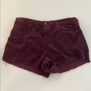 Kendall & Kylie Corduroy Shorts